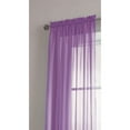 thumbnail image 3 of Diamond Sheer Voile Curtain Panels, 3 of 5