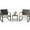 Beige, variant on Lofka Patio Rocking Chairs Set with Glass Coffee Table, 3-Piece Outdoor Furniture Set for Balcony, PE Rattan, Gray