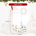 thumbnail image 4 of Yiaed Watercolor Floral Print Christmas Stockings, Christmas Stockings Hanging Ornaments, Christmas Stockings for Family Christmas Holiday Decorations, 4 of 7