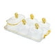 thumbnail image 4 of Caja de almacenamiento para platos de frutos secos, aperitivos, platos para servir divididos multiusos listón, 4 of 9