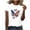 Style 1, variant on GERsome Women's 4th of July Short Sleeve Crewneck T-Shirt American Flag Patriotic Tshirt USA Flag Stars Stripes Loose Fit Tops S-3XL