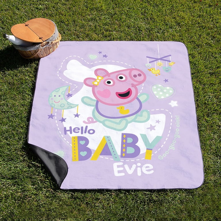 BERONAGE Peppa Pig Couverture polaire super douce I'm Peppa Pig 150 x 200 cm Couverture BERONAGE Peppa Pig Couverture polaire super douce I'm Peppa Pig 150 x 200 cm Couverture