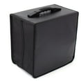 thumbnail image 1 of 520disc Heavy Duty Cd Dvd Estuche para bolsa de almacenamiento Discos de material cuero Pu Soporte para DVD Negro 520pieces, 1 of 5