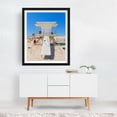 thumbnail image 3 of Lifeguard Tower at Assateague Island 03 - Photography Beach Coastal Seaside Architecture Summer Minimalist Black Framed Wall Art Print 11 x 14 inches, 3 of 4