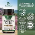 thumbnail image 5 of Multivitamin for Women - Complete Multi Vitamin with Vitamins A, C, D, E, B6, B12, Zinc, Calcium & Magnesium, Womens Daily Multimineral Supplement for Hair Skin and Nails Health Support - 60 Capsules, 5 of 10