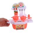 thumbnail image 2 of SHOWERORO Mini Kitchen Toy Set 1 Set for Toddlers in Multi Colors Featuring Role Play and Pretend Kitchen Appliances, 2 of 8