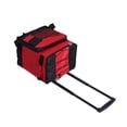 thumbnail image 4 of M Buder 45-Quart Rolling Cooler, 43L Large Capacity Waterproof Insulated Box with Wheels for Camping and Picnic, Red, 4 of 5