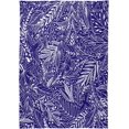 thumbnail image 7 of SKYSONIC 60"x120" Square Tablecloth with Blue Exotic Leaves and Birds Prints, Anti-Wrinkle and Smooth Table Cloth for Kitchen/Home Party Decoration, 7 of 7