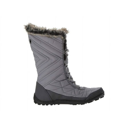 Columbia Women's Ice Maiden II Snow Boot (US 8, Women) Wide - Shale, Dark Raspberry