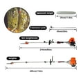 thumbnail image 3 of 52CC 2-Cycle Pole Saw Pruner Pruning Saw Gas Powered Extend Wood Tree Trimmer, 3 of 16