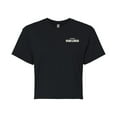 thumbnail image 2 of Star Wars - The Mandalorian Grogu Celestial  - Juniors Cropped Short Sleeve Graphic T-Shirt, 2 of 5