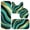 Green and Gold Marble Pattern, variant on Black and Gold Marble Pattern Bathroom Rug Set 4 Piece,Includes Contour,Lid Cover,Bath Mat,Non-Slip Extra Soft Absorbent Washable