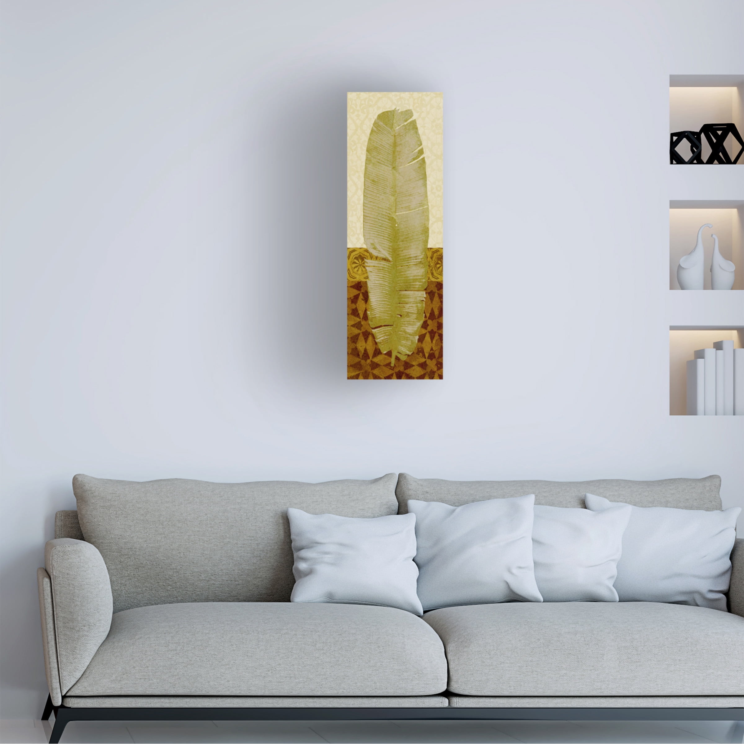 Alonzo Saunders 'Tropical Frond I' Canvas Art