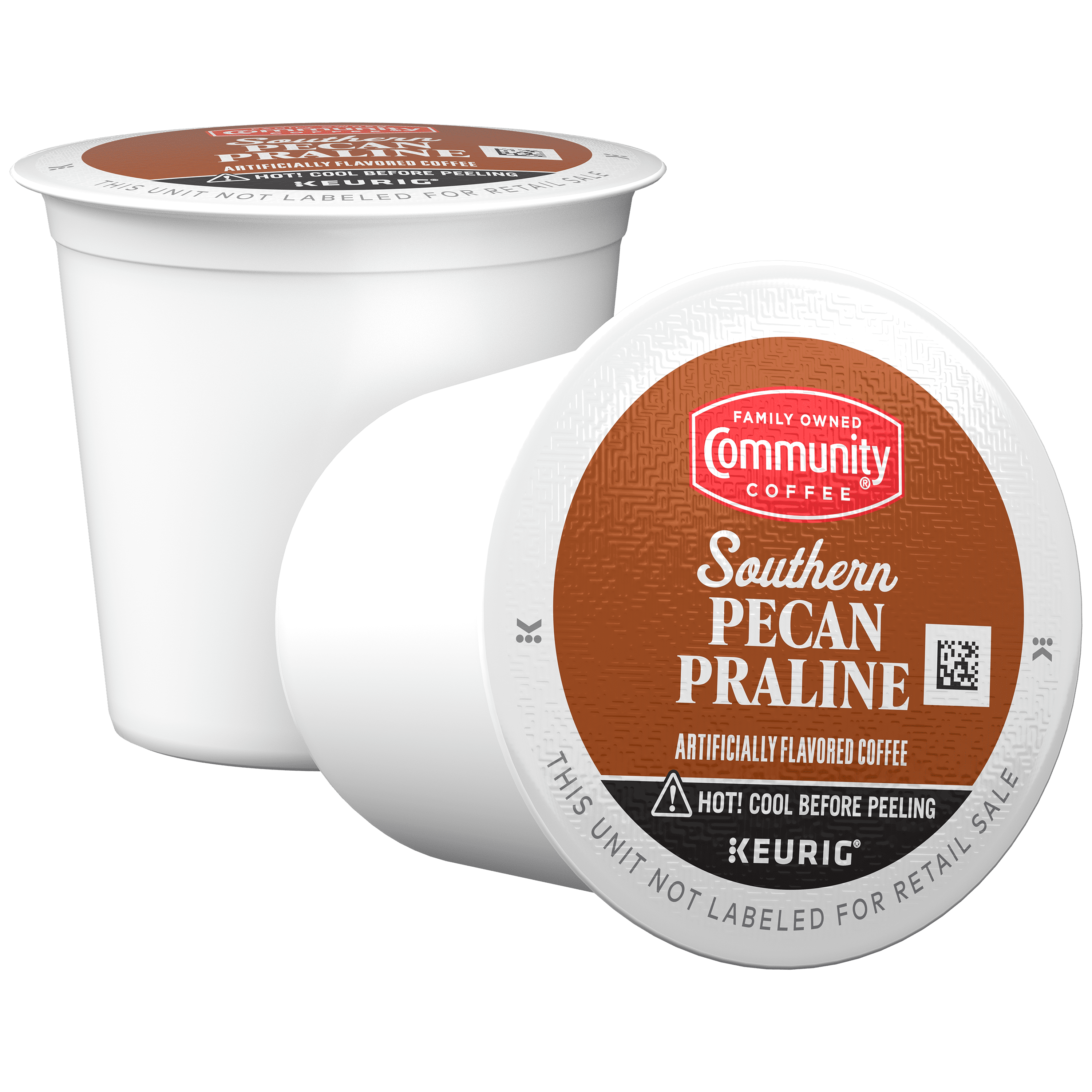 (4 pack) Community® Coffee Southern Pecan Praline Coffee Single-Serve Cups 22 ct Box