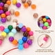 thumbnail image 4 of Uxcell 100pcs Cuentas Redondas de Acrílico de Color Oscuro Aleatorio de 6mm Diámetro 1.9mm Agujero Bolas de Resina Plástica Sueltas para Hacer Joyas Pulseras Collares Aretes DIY, 4 of 7