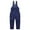 Dark Blue, variant on XIMIN Toddler Snow Overalls Winter Slim Insulated Fleece Lined Overalls Ski Pants Baby Waistband Pockets Winter Warm Trousers Waterproof Spaghetti Straps Down Bibs Jumpsuit