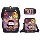 thumbnail image 1 of Set de 3 mochilas Pizzas Towers Anime School para niños, 1 of 5