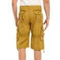 thumbnail image 3 of Classical Stright Leg Cargo Shorts for Men Sport Plus Size Milti Pockets, 3 of 8