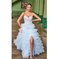 thumbnail image 2 of Women's Nox Anabel R1688 Strapless Ruffled Prom 2026 Ball Gown Pink Size 8, 2 of 5