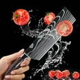 thumbnail image 3 of 7In Japanese Kitchen Nakiri Knife Stainless Steel Chef Cutlery Slicing Choping, 3 of 6
