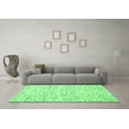 thumbnail image 3 of Ahgly Company Indoor Rectangle Solid Emerald Green Modern Area Rugs, 3' x 5', 3 of 4