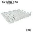 thumbnail image 6 of Display Technologies Visi-Slide Plastic 12-16 oz High Ring Gravity Feed Beverage Dispenser, 6 Pack, 6 of 9