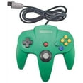 thumbnail image 2 of RetroFam Paquete de 2 Controladores de Joystick de Videojuego con Cable Nintendo 64 N64, Verde y Rojo, 2 of 5