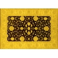 thumbnail image 1 of Ahgly Company Indoor Rectangle Oriental Yellow Traditional Area Rugs, 8' x 12', 1 of 4