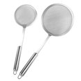 thumbnail image 1 of Ergonomic Long Handle Set, Stainless Steel Strainer with Fast Filtration and Heat Resistant Design for Practical Kitchen Utensils (2 Pieces), 1 of 6