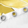 thumbnail image 3 of Erosebridal Yellow Bowknot Curtains and Drapes (52x84), Initial Letter A 30%-50% Blackout Curtains for Bedroom, Cartoon Monogrammed Curtains for Living Room, Window Curtains Bedroom Decorative, 3 of 6