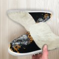 thumbnail image 5 of Chririnla Cartoon Elephant Cotton Home Slippers Women Fuzzy Warm House Shoes with Anti-Skid Sole Plush Slippers for Winter Home, 5 of 7