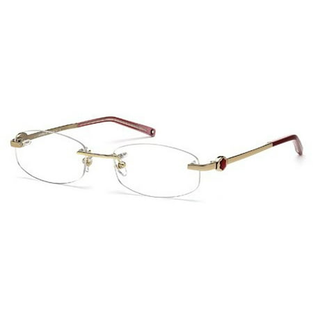 MontBlanc Women's MB0394 Rimless Metal Frames GOLD 54