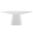 thumbnail image 4 of Provision 75" Oval Dining Table-EEI-4912-WHI, 4 of 7