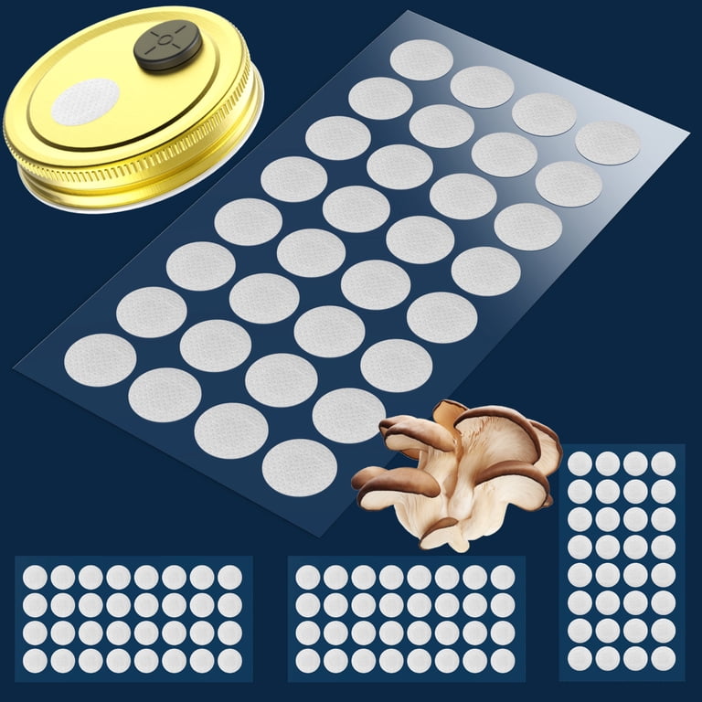 Filter Powder Sticker Mushroom Stickers Synthetic Filter Paper Stickers 20mm 0.3 Um PTFE ...