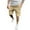 Khaki, variant on Lisingtool Mens Pants Male Summer Casual Slim Solid Cargo Pant Drawstring Shorts Trousers Pant Pocket Shorts Khaki