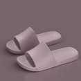 thumbnail image 2 of Busydd House Slippers for Woman and Men Casual Non Slip Bathroom Bedroom Slippers Solid Color Slip on Shoes for Women 5.5, 2 of 6
