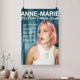 thumbnail image 2 of Music Poster - Anne Marie Tour 2022 Poster - Vintage Style - Size 24x36 - Postora, 2 of 5