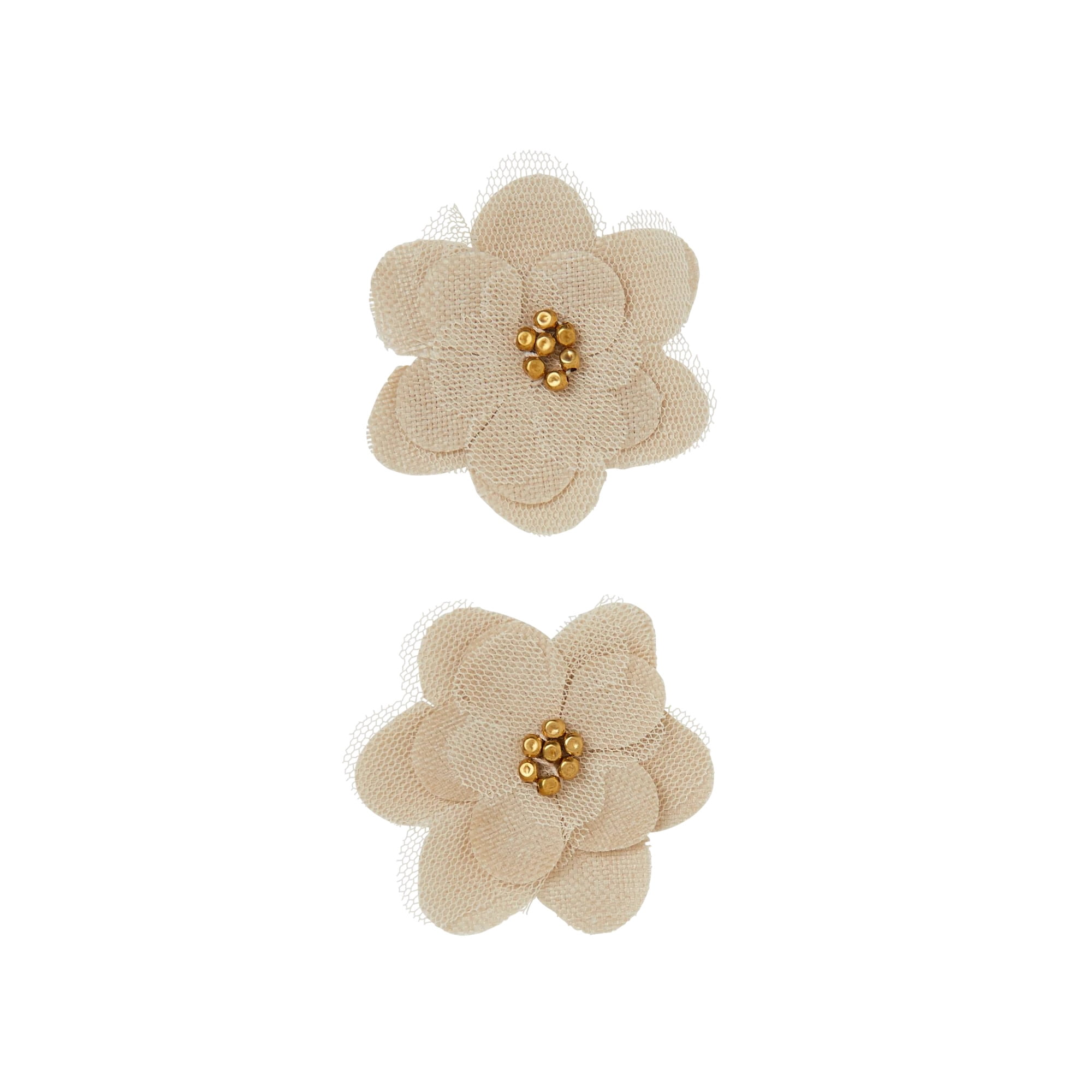 Hello Hobby Accessory Flowers, Burlap, 2 piece