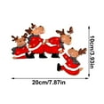 thumbnail image 7 of Christmas Santa Angels Fawns Door Frames Decoration Lovely Interesting Holiday Decor Door Diy Home Doors Decor, 7 of 7
