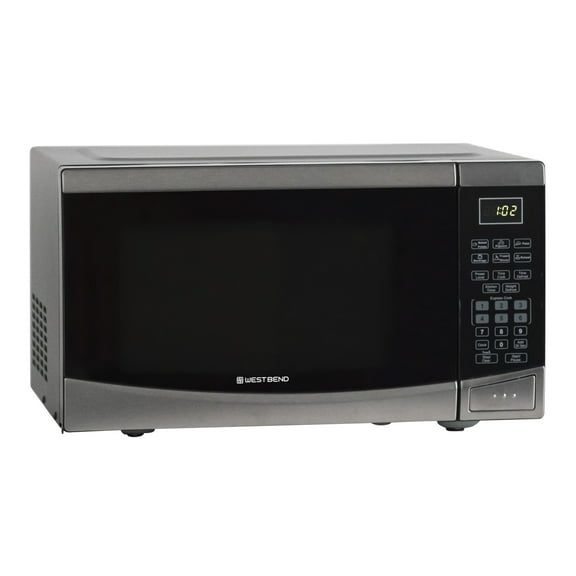West Bend 0.9 cu. ft. Microwave Oven, in Stainless Steel (WBMW92S)
