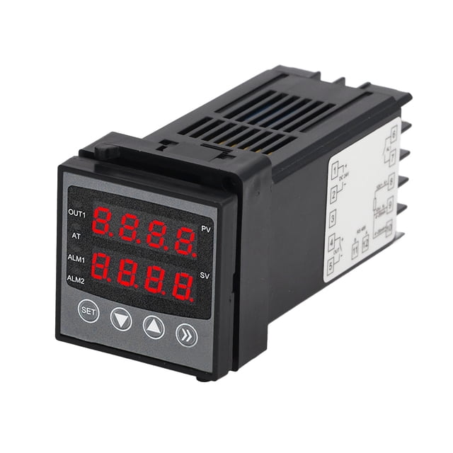 Smart PID Temperature Controller, Easy To Install DC24V PID Thermostat Alarm Mode for Plastic for Chemical