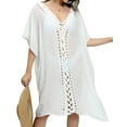 thumbnail image 3 of Vestido Holgado de Crochet para Mujer, Talla Grande, para Verano Talla Única, 3 of 10