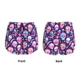 thumbnail image 3 of Balery Skull mushroom colorful cute Pattern Women's Running Shorts with Liner 2 Pockets Elastic Workout Athletic Gym Yoga Shorts-XX-Large, 3 of 7