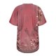 thumbnail image 4 of Tops Cortos para Mujeres, Cintura Plisada Cuello Redondo Tamaño Grande Camiseta de Manga Corta Top Casual Hecha de Estante de Imitación, Camisetas Casuales de Mujer, 4 of 6