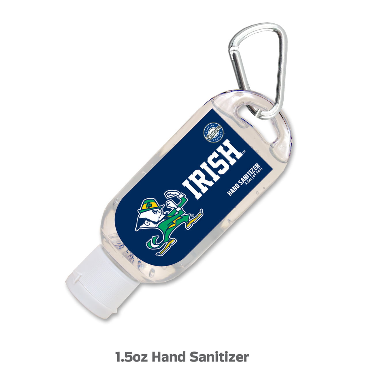 Notre Dame Fighting Irish Hand Sanitizer with Caribiner - Team Color ...