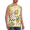 thumbnail image 2 of Fotbe Fruit Men's Camiseta sin Mangas Estampada para Hombres, Playera Casual para Gimnasio, Entrenamiento, Playa-Medium, 2 of 7