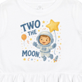 thumbnail image 4 of Inktastic Two the Moon Astronaut 2nd Birthday Girls Toddler Dress, 4 of 5