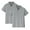 Grey 2PCS, variant on Cnuiaeg 2-Pack Kids and Toddlers Golf Shirts - Athletic Comfort Fit with Soft Material