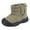 Green, variant on Daznico Girls Winter Boots Warm Padded Thick Casual Footwear for Toddlers and Children,2-2.5 Years