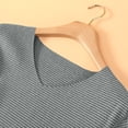 thumbnail image 5 of Swuxness Men's 2 Piece Pajama Set V Neck Top Long Pants Solid Color Warm Soft Casual Homewear, 5 of 5